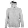 Grey Marl - Front - SOLS Slam Unisex Hooded Sweatshirt - Hoodie