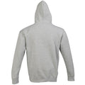 Dark Grey - Close up - SOLS Slam Unisex Hooded Sweatshirt - Hoodie