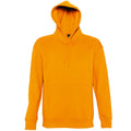 Orange - Front - SOLS Slam Unisex Hooded Sweatshirt - Hoodie