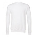 White - Front - Bella + Canvas Adults Unisex Drop Shoulder Sweatshirt