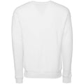 DTG White - Back - Bella + Canvas Adults Unisex Drop Shoulder Sweatshirt