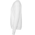 DTG White - Side - Bella + Canvas Adults Unisex Drop Shoulder Sweatshirt