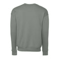 Dark Grey - Back - Bella + Canvas Adults Unisex Drop Shoulder Sweatshirt