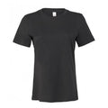 Dark Grey - Front - Bella + Canvas Womens-Ladies Relaxed Jersey T-Shirt