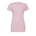 Pink - Front - Bella + Canvas Womens-Ladies Relaxed Jersey T-Shirt