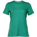 Teal - Front - Bella + Canvas Womens-Ladies Relaxed Jersey T-Shirt