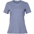 Lavender Blue - Front - Bella + Canvas Womens-Ladies Relaxed Jersey T-Shirt