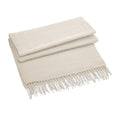 Almond - Front - Beechfield Classic Woven Scarf