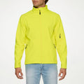 Safety Green - Back - Gildan Mens Hammer Soft Shell Jacket
