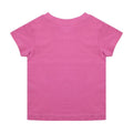 Bright Pink - Back - Larkwood Babies Organic T-Shirt
