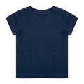 Navy - Front - Larkwood Babies Organic T-Shirt