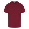 Burgundy - Front - PRO RTX Mens Pro T-Shirt