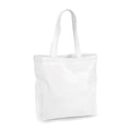 White - Front - Westford Mill Unisex Organic Premium Cotton Maxi Tote Bag