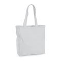 Light Grey - Front - Westford Mill Unisex Organic Premium Cotton Maxi Tote Bag
