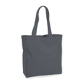 Graphite Grey - Front - Westford Mill Unisex Organic Premium Cotton Maxi Tote Bag