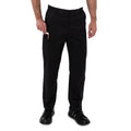 Black - Front - AFD Mens Slim Fit Stretch Trousers