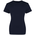 Oxford Navy - Front - AWDis Just Ts Womens-Ladies The 100 Girlie T-Shirt