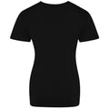 Deep Black - Back - AWDis Just Ts Womens-Ladies The 100 Girlie T-Shirt