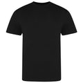 Deep Black - Front - AWDis Just Ts Mens The 100 T-Shirt
