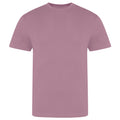 Dusty Purple - Front - AWDis Just Ts Mens The 100 T-Shirt