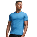 Azure - Back - AWDis Just Ts Mens The 100 T-Shirt