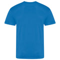 Azure - Side - AWDis Just Ts Mens The 100 T-Shirt