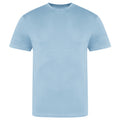 Sky Blue - Front - AWDis Just Ts Mens The 100 T-Shirt