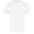 White - Front - AWDis Just Ts Mens The 100 T-Shirt