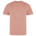 Dusty Pink - Front - AWDis Just Ts Mens The 100 T-Shirt