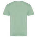 Dusty Green - Back - AWDis Just Ts Mens The 100 T-Shirt