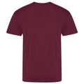 Burgundy - Back - AWDis Just Ts Mens The 100 T-Shirt