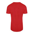 Fire Red - Back - Ecologie Mens Ambaro Recycled Sports T-Shirt