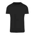 Jet Black - Front - Ecologie Mens Ambaro Recycled Sports T-Shirt