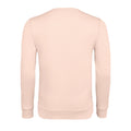 Creamy Pink - Back - Sols Unisex Adults Sully Sweatshirt