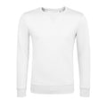 White - Front - Sols Unisex Adults Sully Sweatshirt