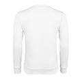 White - Back - Sols Unisex Adults Sully Sweatshirt