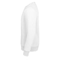 White - Side - Sols Unisex Adults Sully Sweatshirt