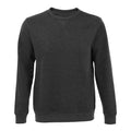 Charcoal Marl - Front - Sols Unisex Adults Sully Sweatshirt