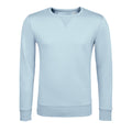 Creamy Blue - Front - Sols Unisex Adults Sully Sweatshirt