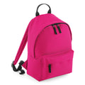 Fuchsia - Front - BagBase Mini Fashion Backpack