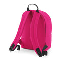Fuchsia - Back - BagBase Mini Fashion Backpack
