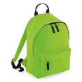 Lime Green - Front - BagBase Mini Fashion Backpack