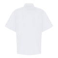 White - Back - Premier Unisex Adult Short-Sleeved Chef Jacket