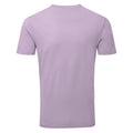 Lavender - Back - Anthem Mens Marl Organic T-Shirt