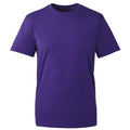 Purple - Front - Anthem Mens Organic T-Shirt