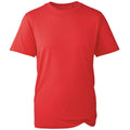 Red - Front - Anthem Mens Organic T-Shirt