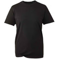 Black - Front - Anthem Mens Organic T-Shirt