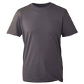 Charcoal - Front - Anthem Mens Organic T-Shirt
