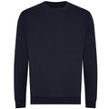 French Navy - Front - Awdis Mens Organic Sweatshirt