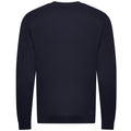 French Navy - Back - Awdis Mens Organic Sweatshirt